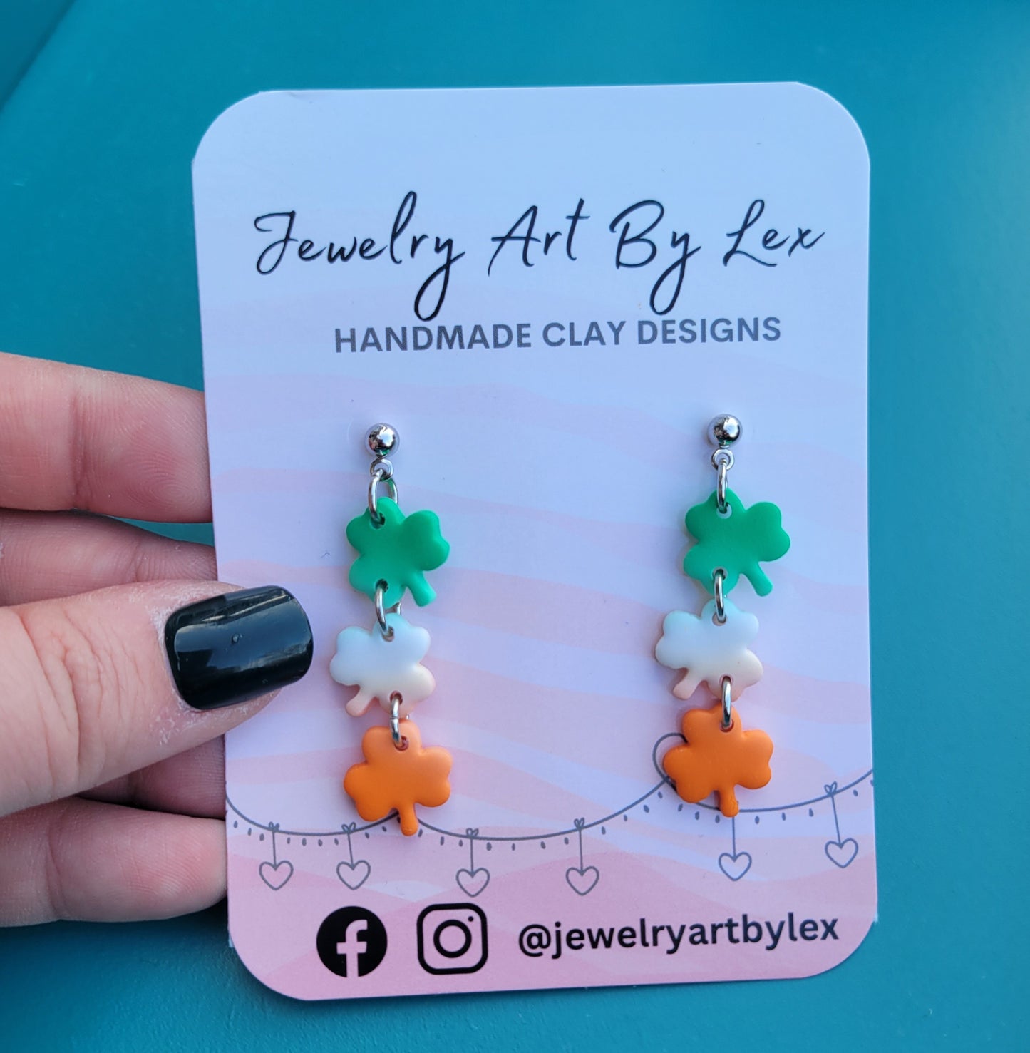 Irish Clover Dangles