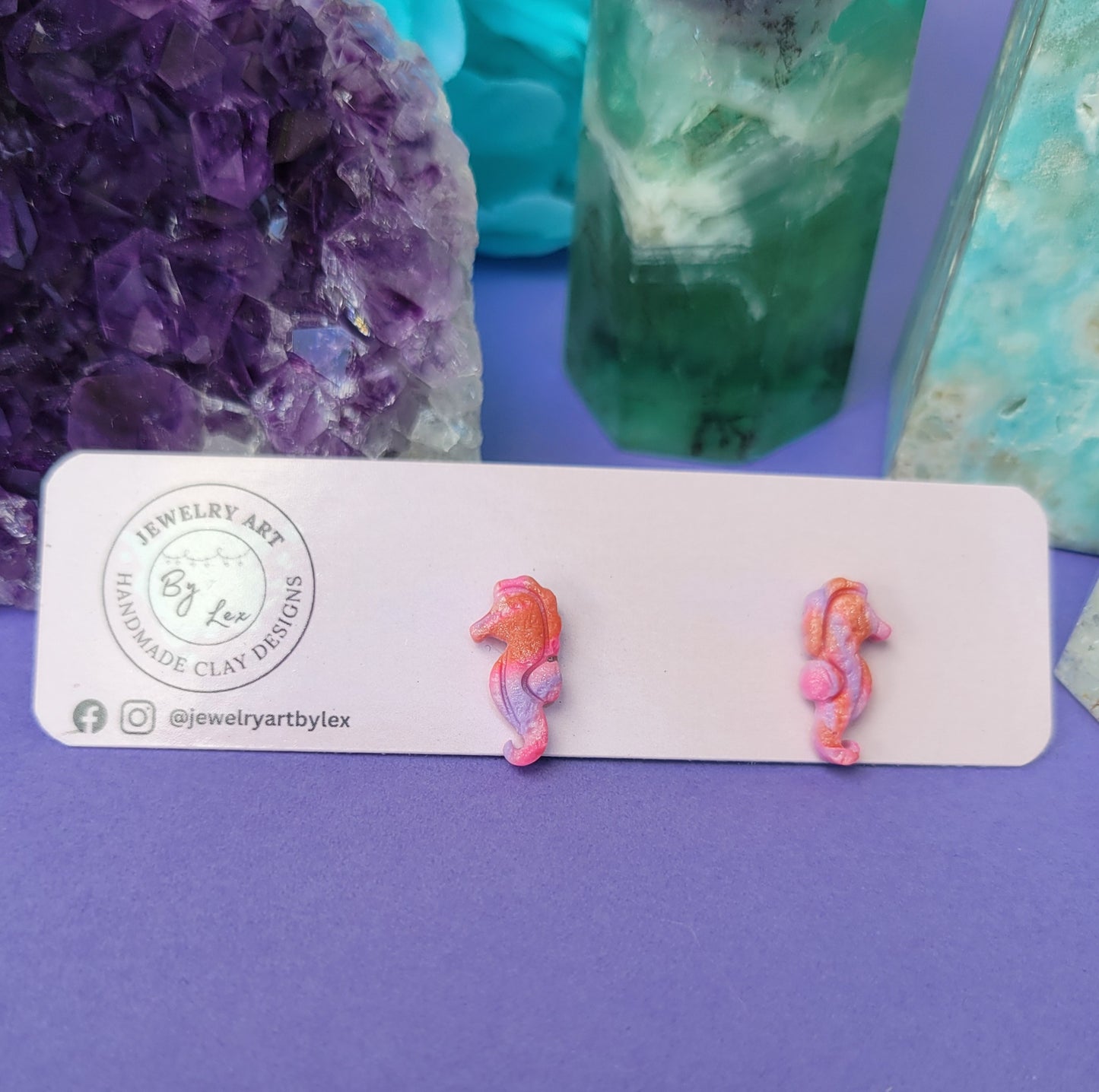 Seahorse Studs