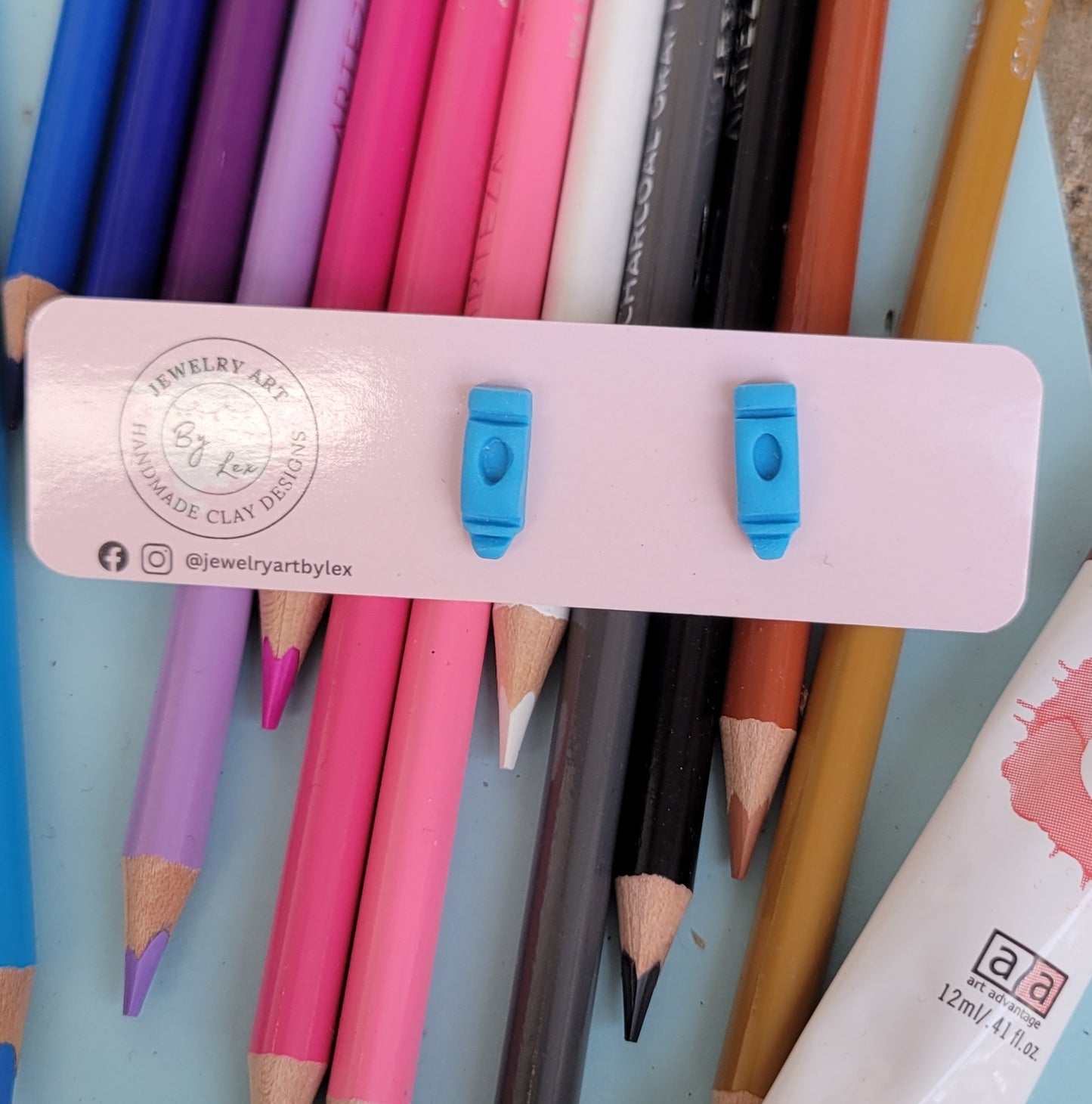 Crayon Studs
