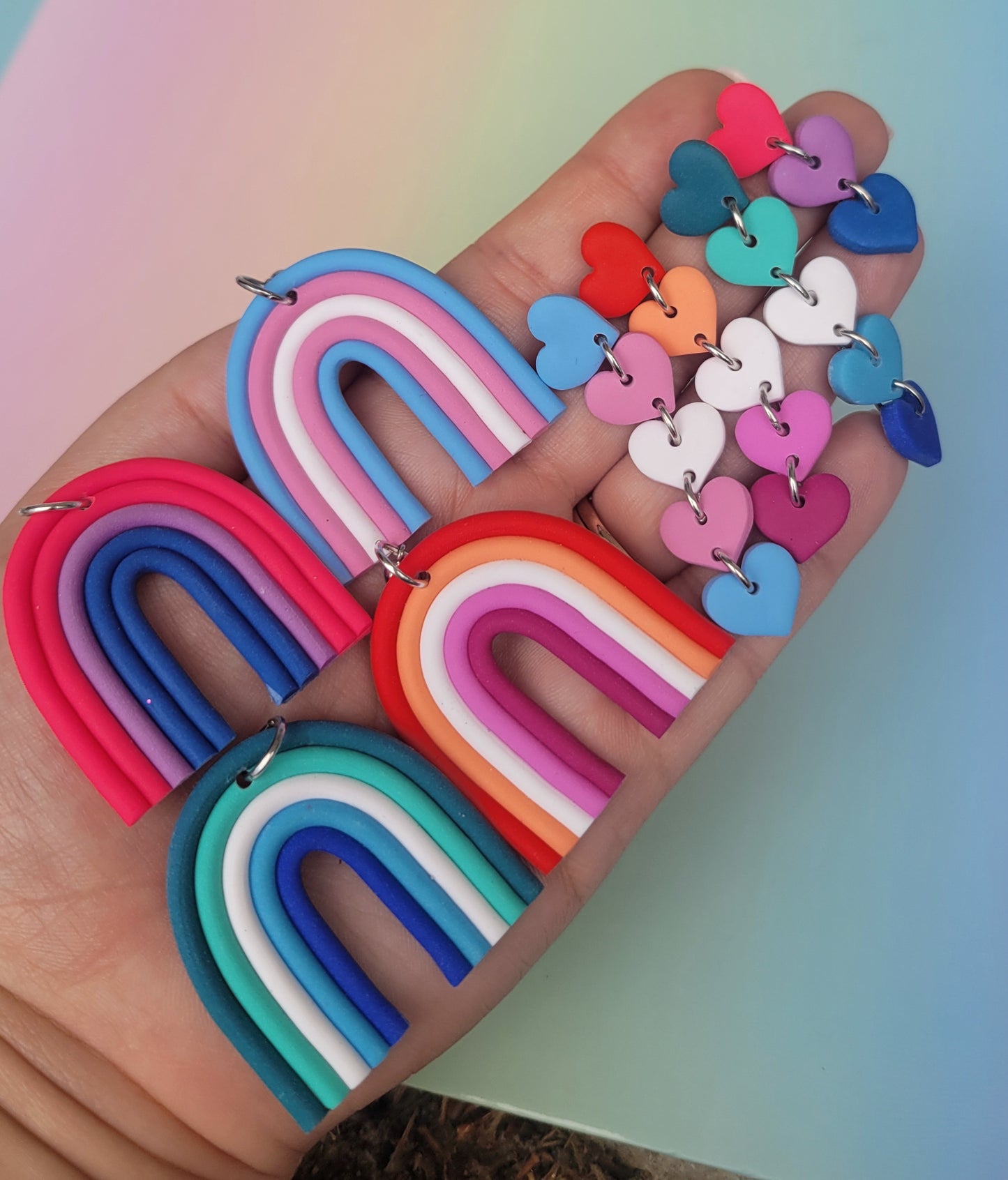 Bisexual Rainbow Dangles