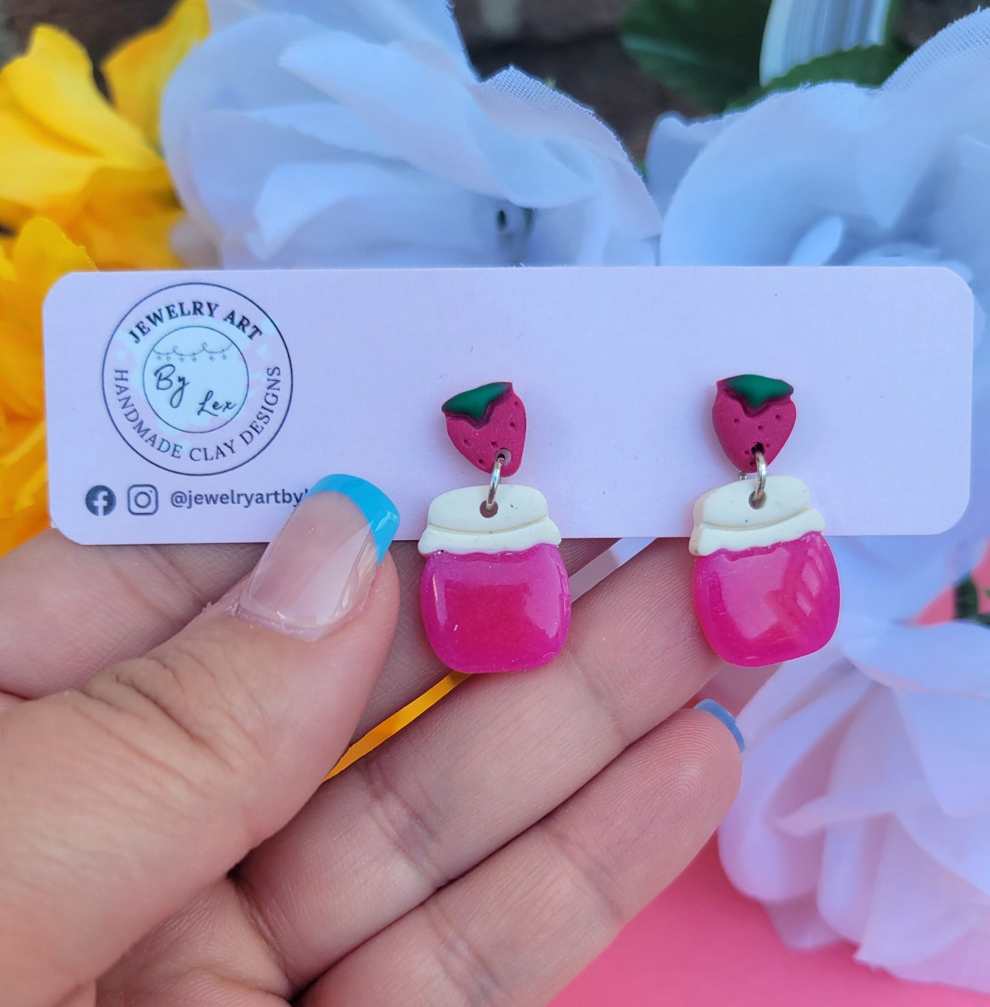 Strawberry Jam Dangles