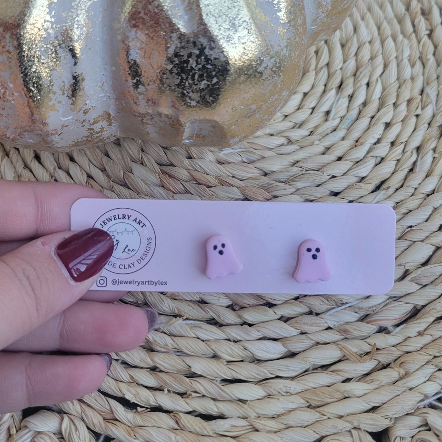 Lex Ghost Studs