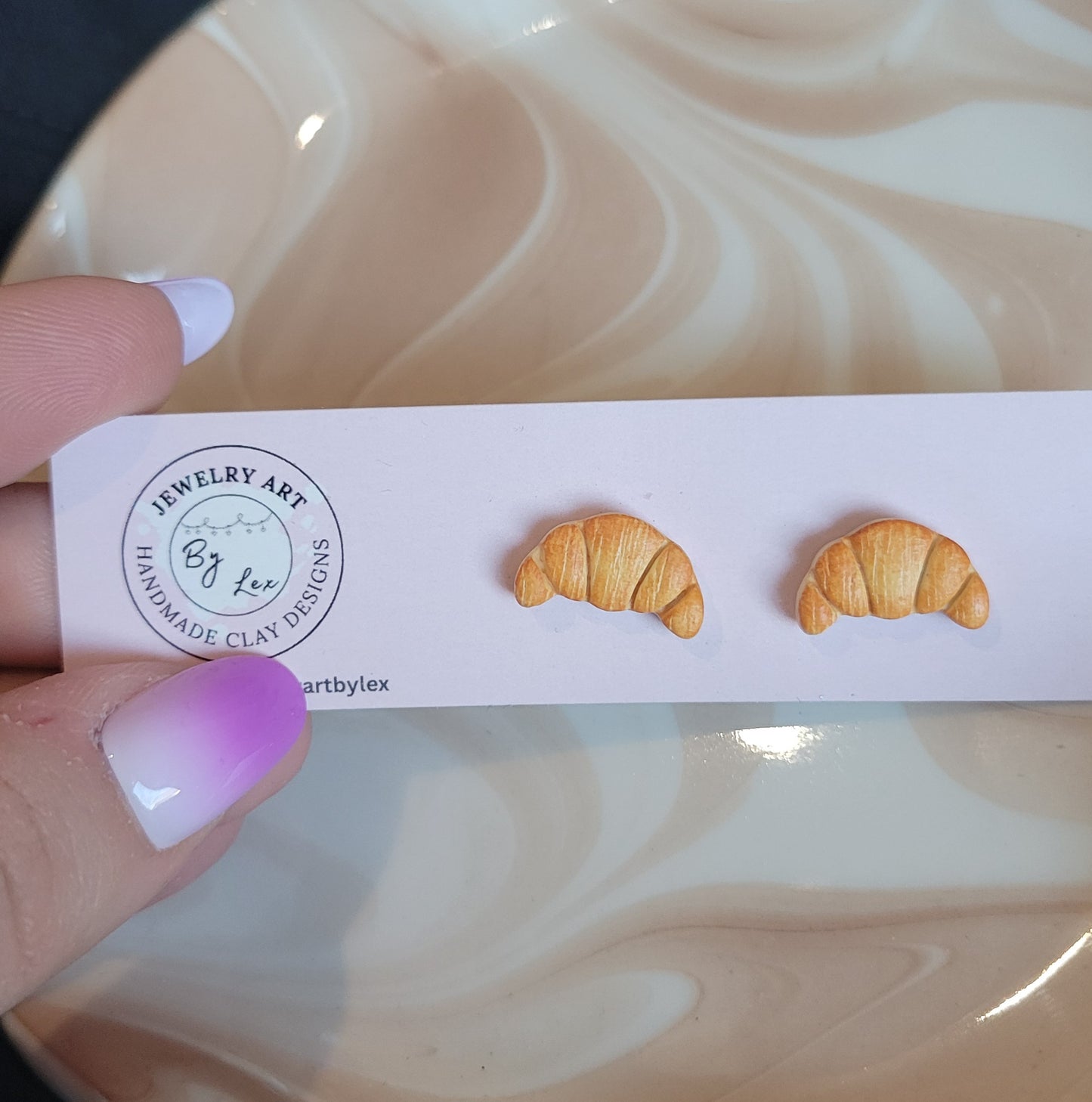 Croissant Studs