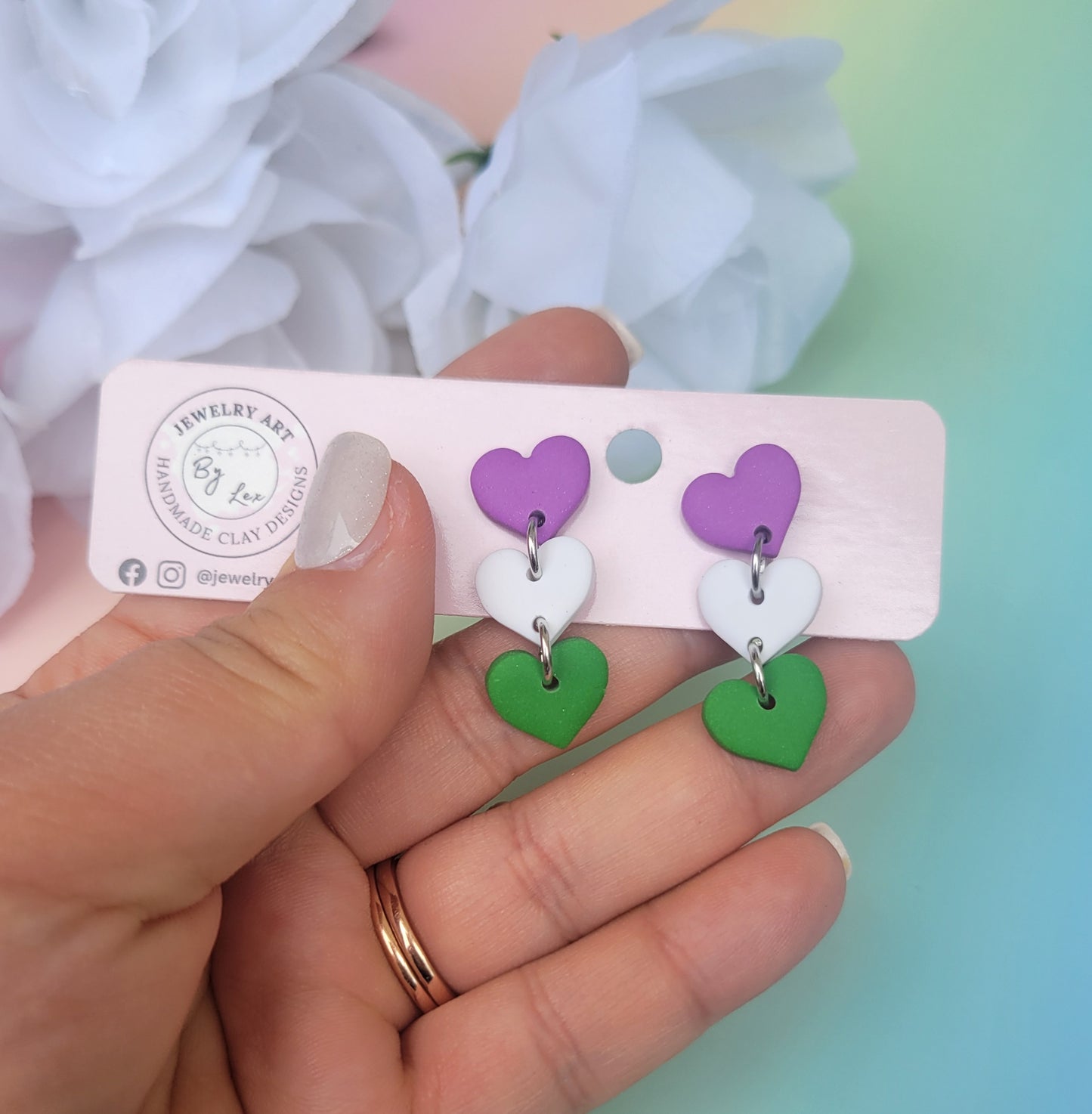 Genderqueer Heart Chains