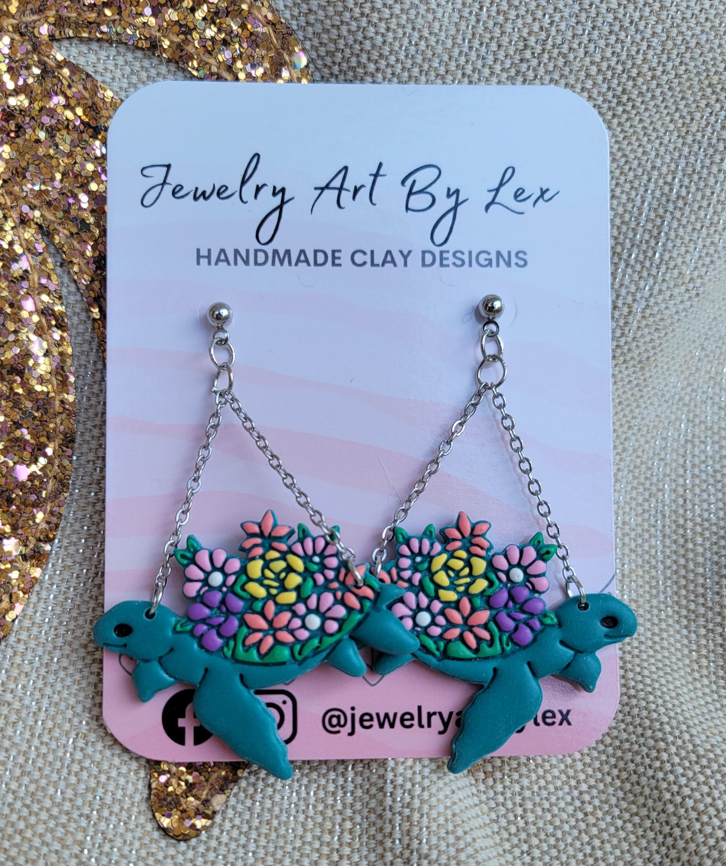 Turtle Bouquet Dangles