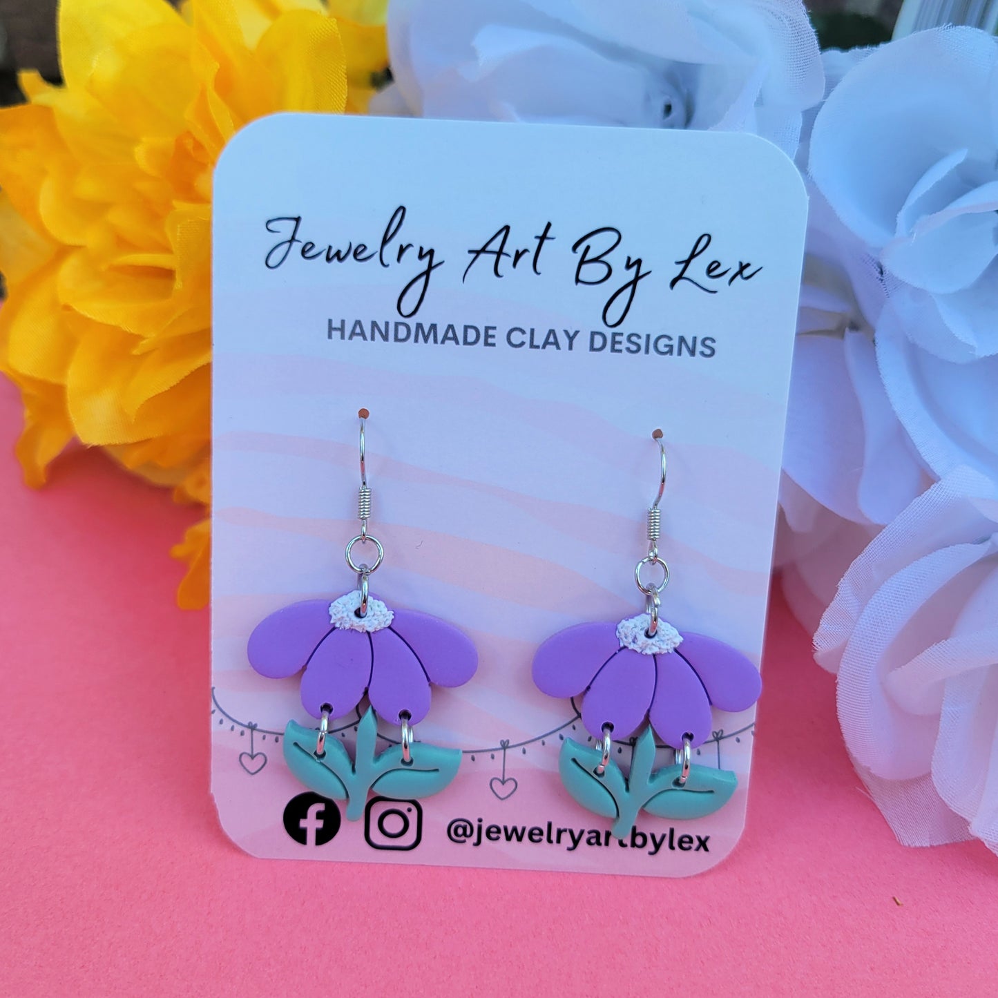 Stemmed Flower Dangles