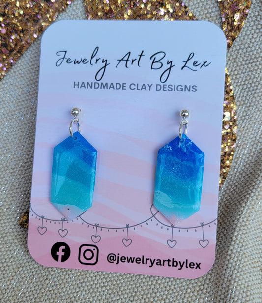 Fiji Waters Crystal Dangles
