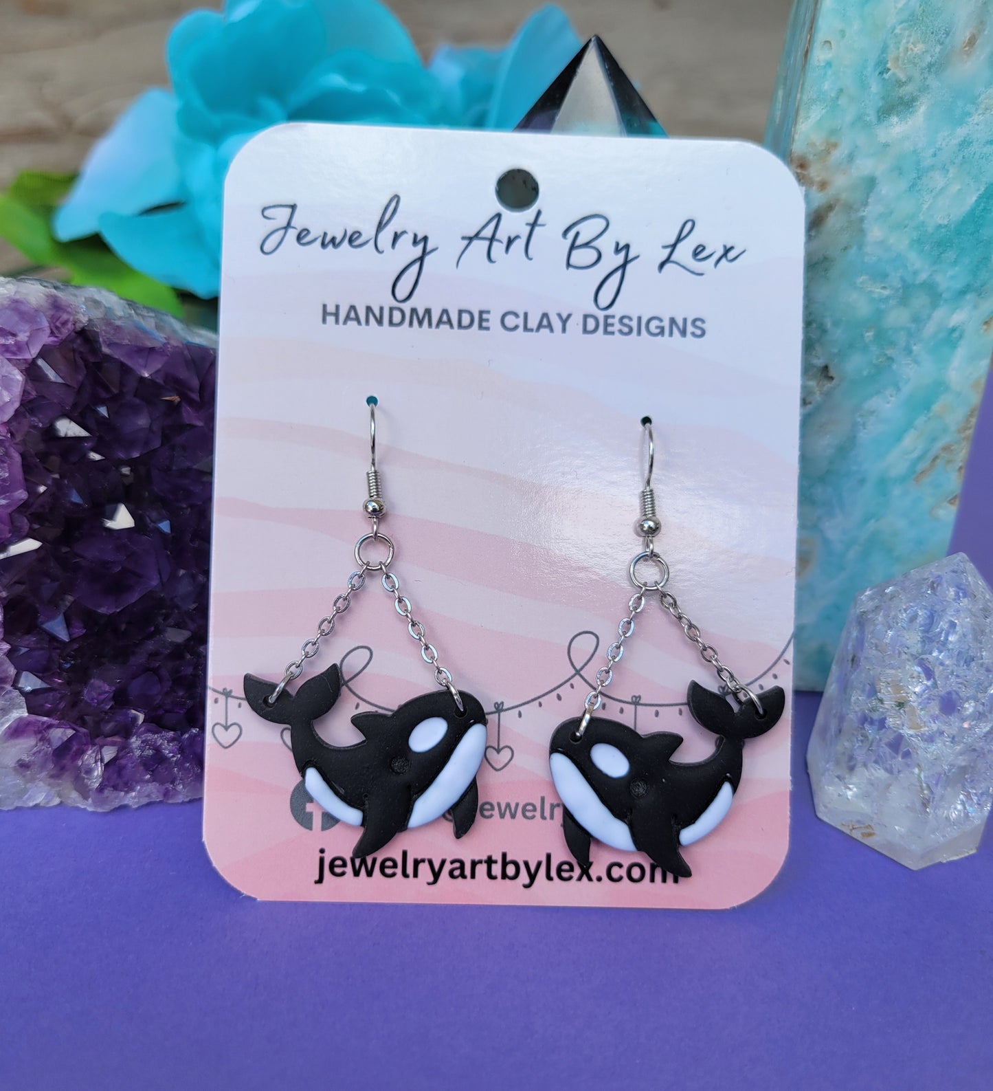 Orca Whale Dangles