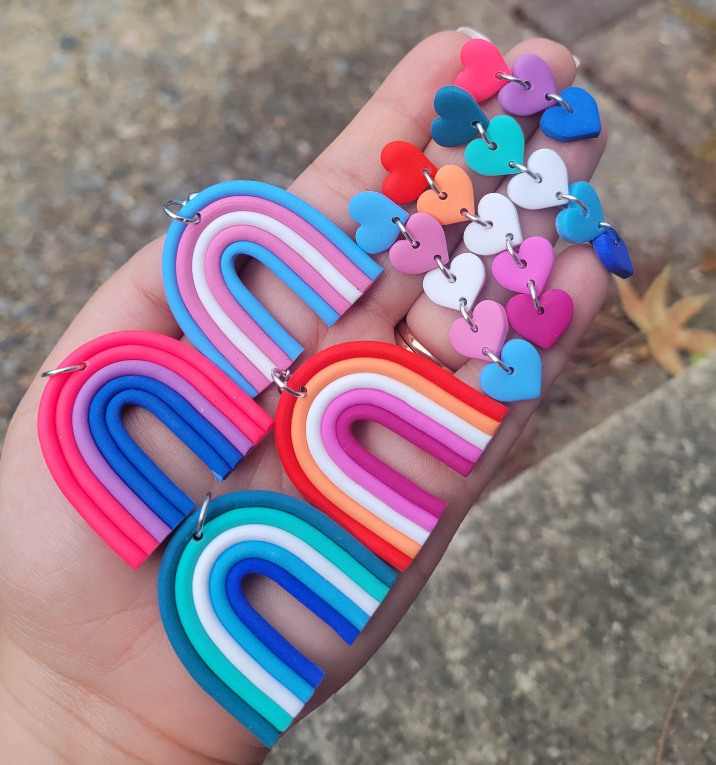 Bisexual Rainbow Dangles