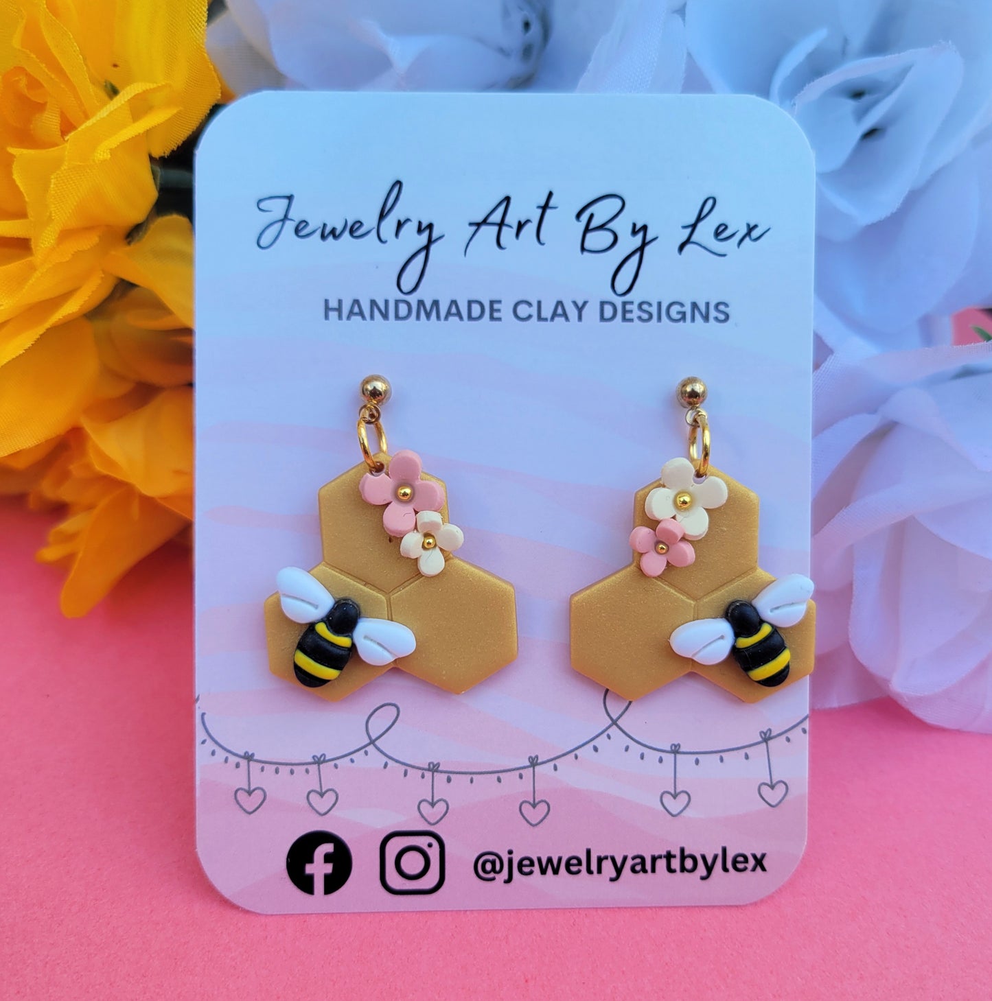 Floral Honey Dangles
