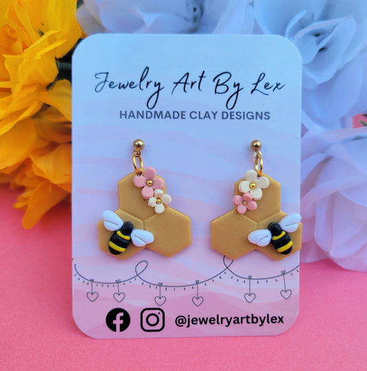 Floral Honey Dangles