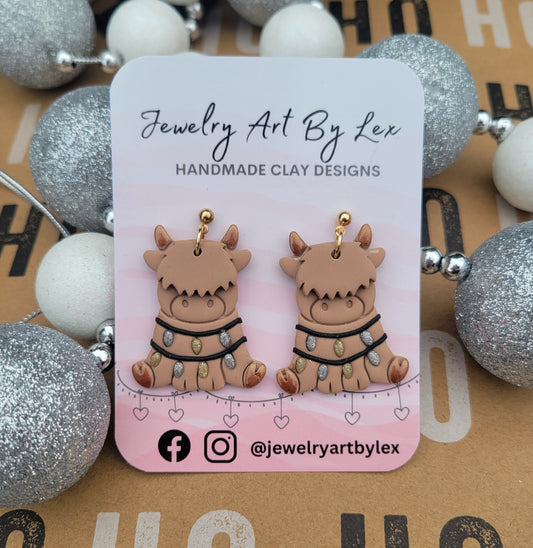 Highland Cow Dangles