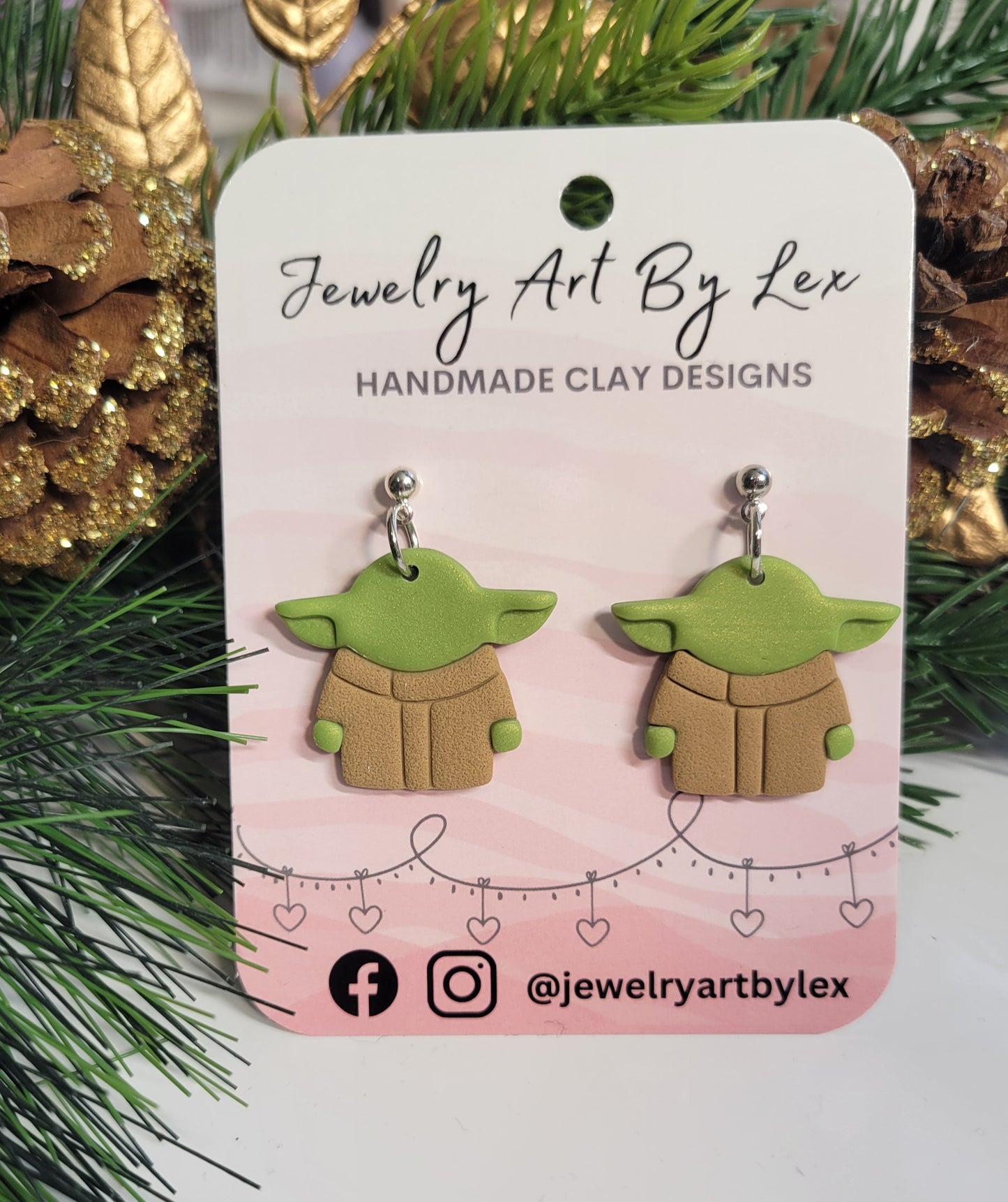 Wise Green Man Dangles