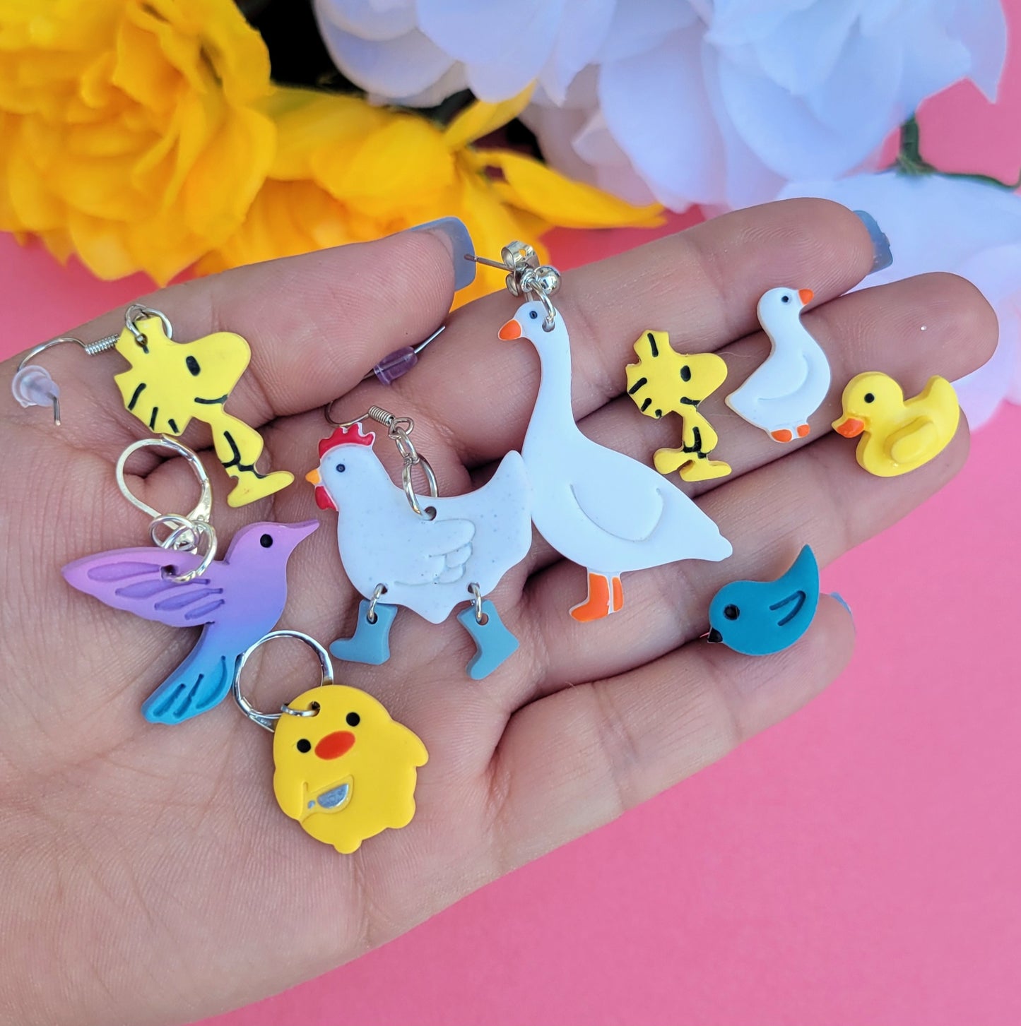 Rubber Duck Studs