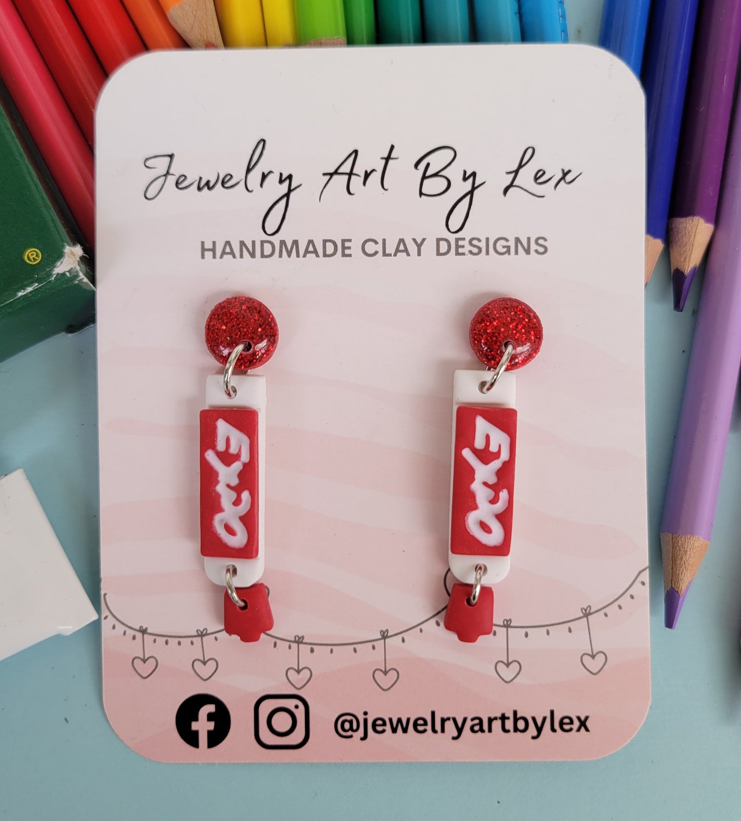 Dry Erase Marker Dangles